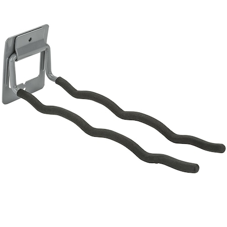 National Hardware National Hardware 12.4 in. L Powder Coated Gray Steel Large Flip-Up Tool Hook 20 lb. cap. 1 pk N112-052